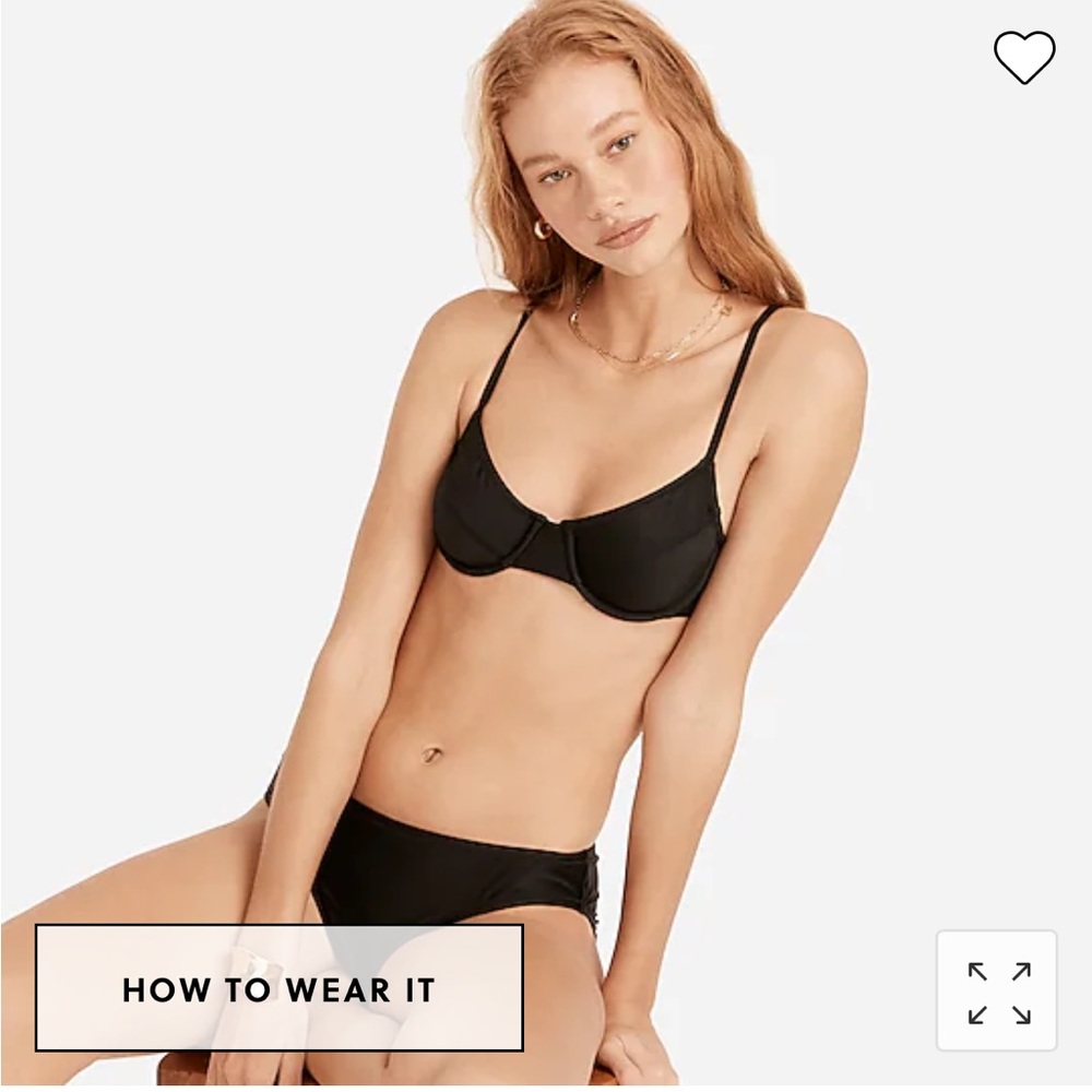 1993 bikini top J.Crew NWT 32D